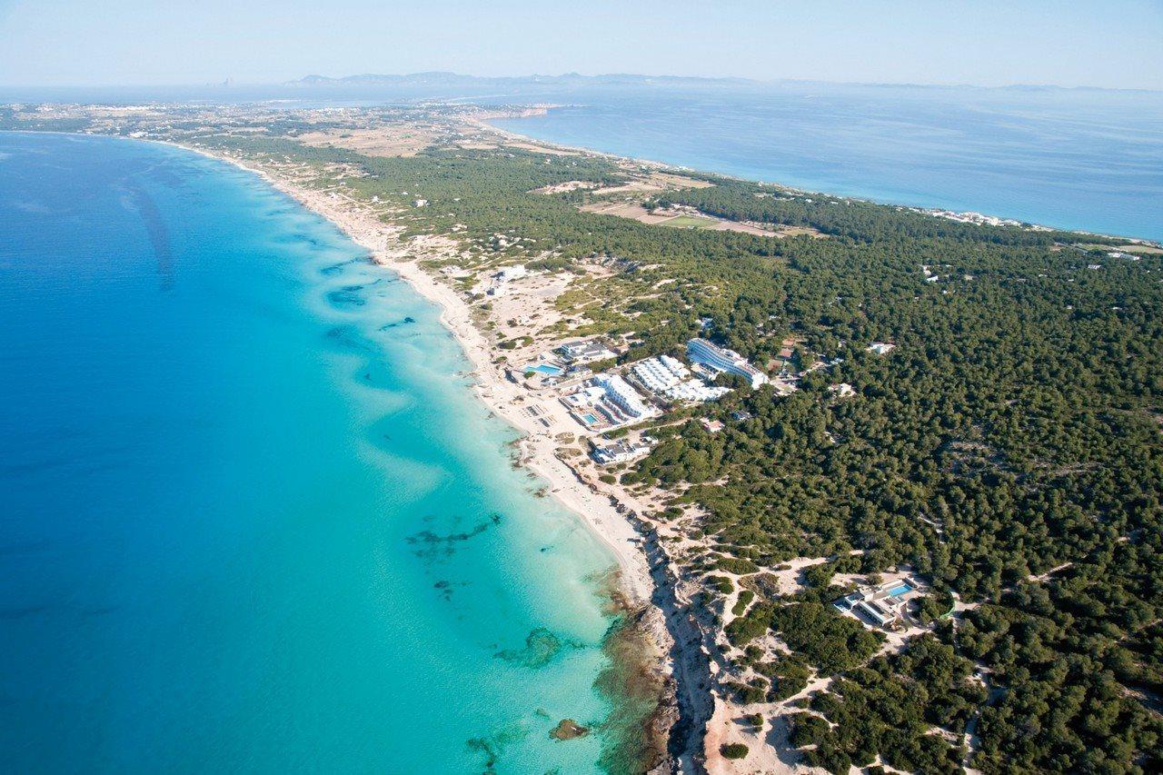 Riu La Mola Hotel Playa Migjorn Luaran gambar