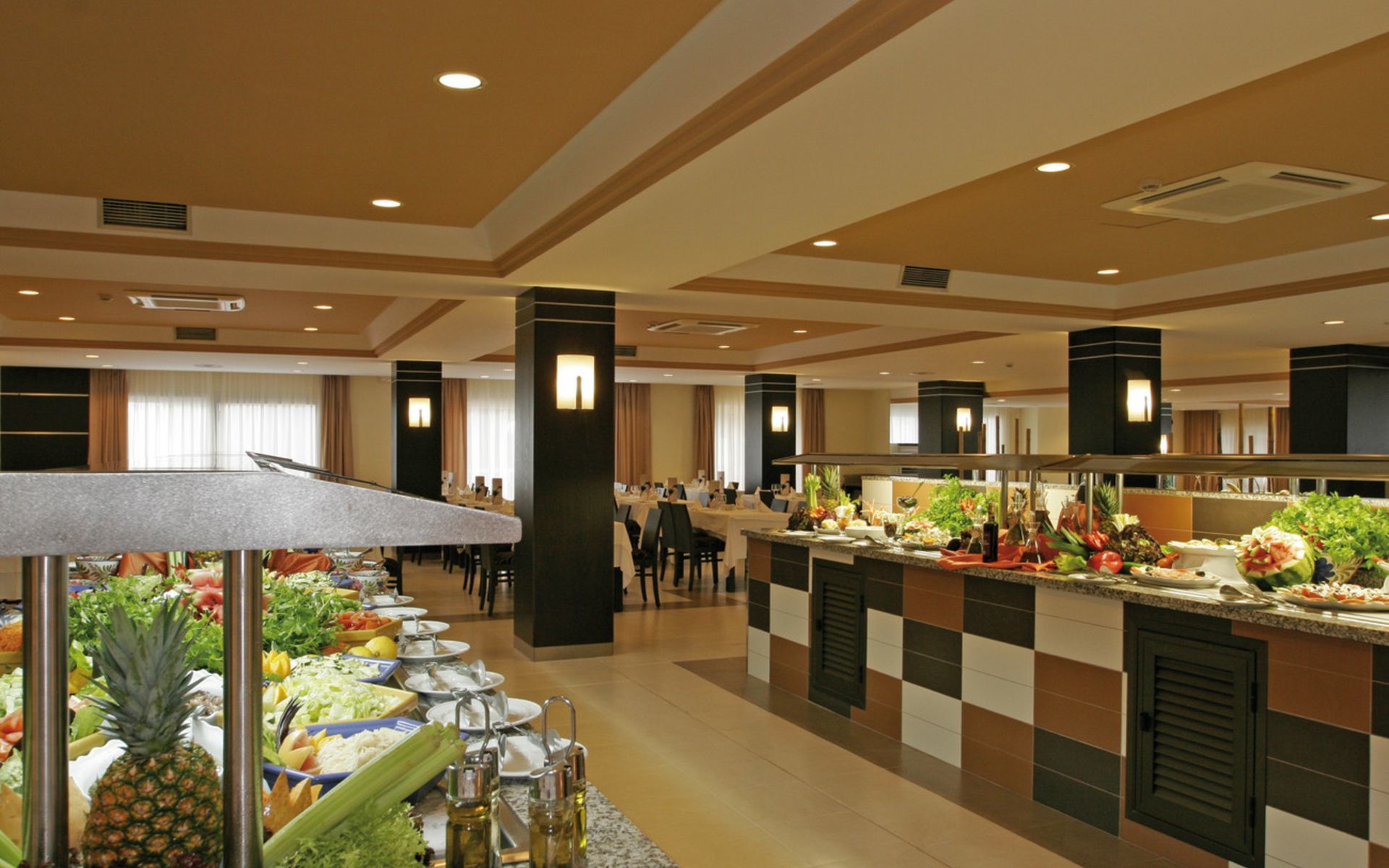 Riu La Mola Hotel Playa Migjorn Luaran gambar