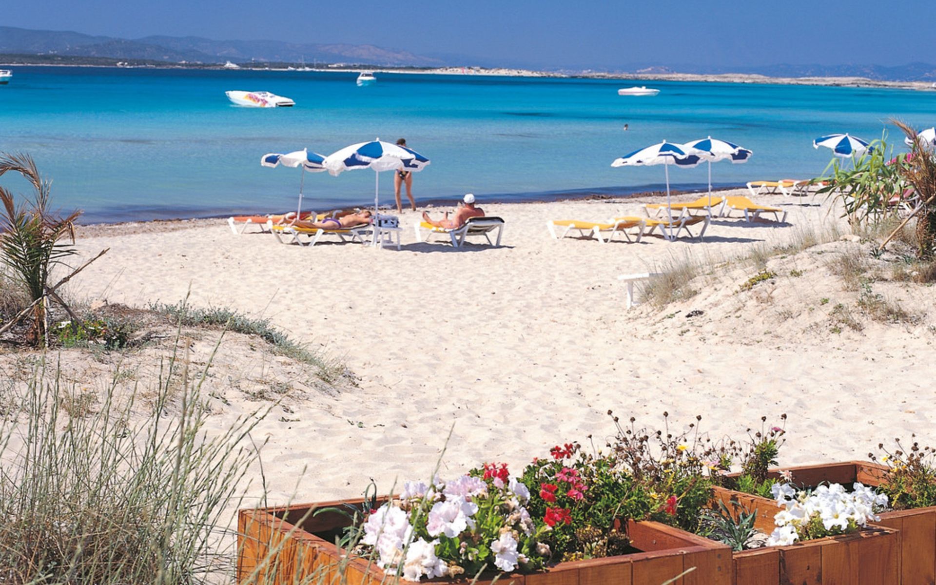 Riu La Mola Hotel Playa Migjorn Luaran gambar