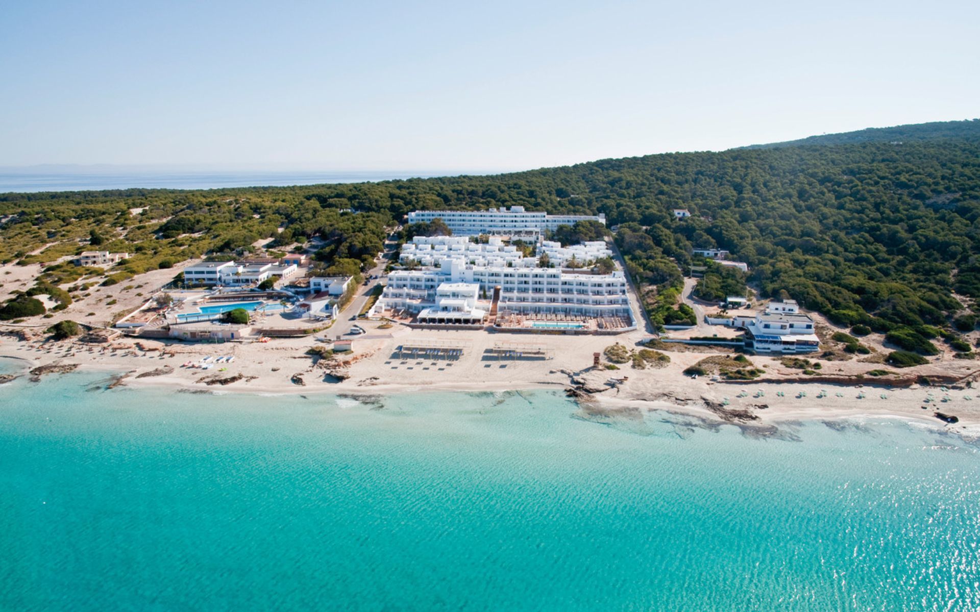 Riu La Mola Hotel Playa Migjorn Luaran gambar